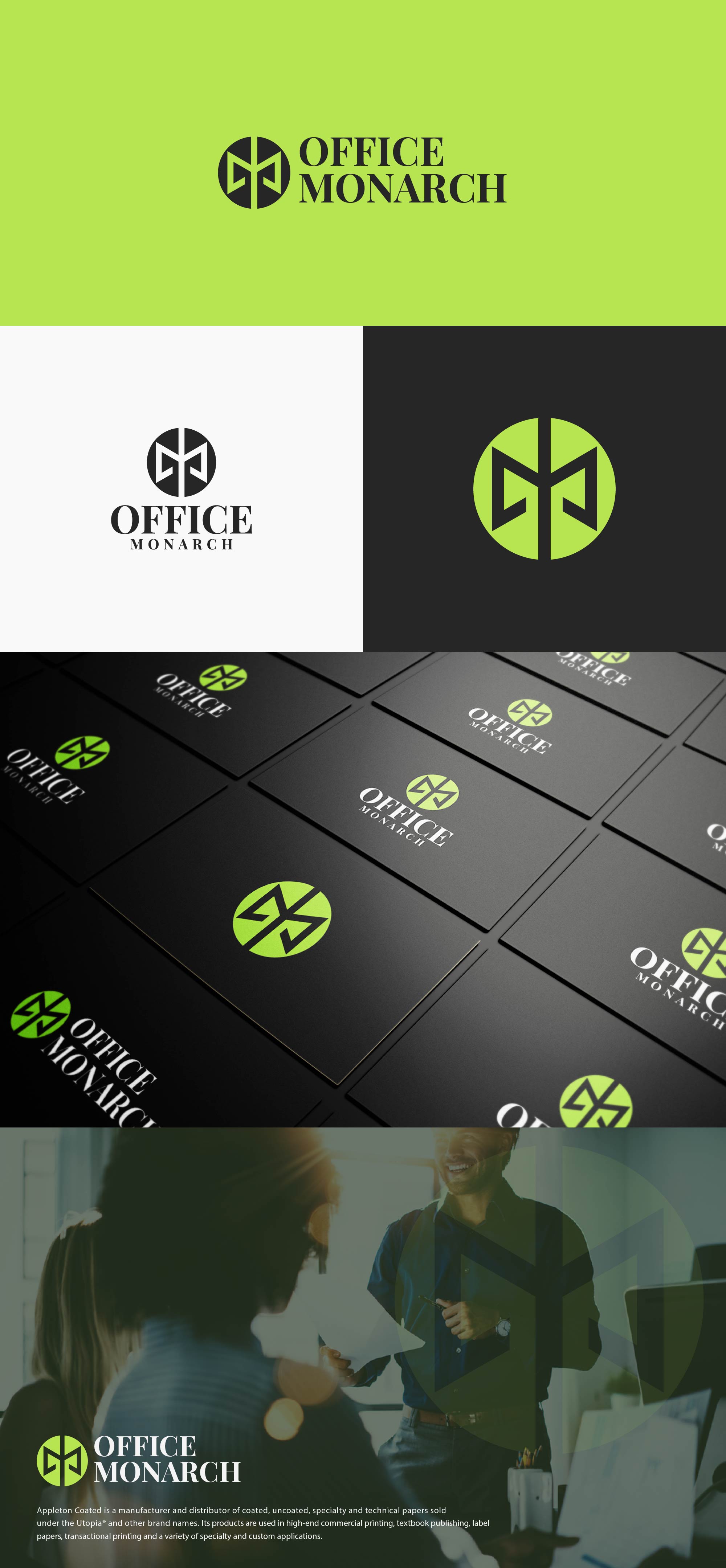 Office Monarch Logo Design